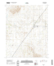 US Topo 7.5-minute map for Avard OK