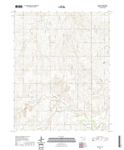 US Topo 7.5-minute map for Balko NE OK