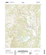 US Topo 7.5-minute map for Barnsdall OK