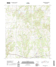 US Topo 7.5-minute map for Bennington North OK