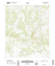 US Topo 7.5-minute map for Bennington South OK