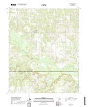 US Topo 7.5-minute map for Bentley OK