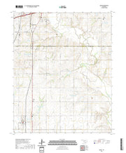 US Topo 7.5-minute map for Bessie OK