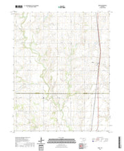 US Topo 7.5-minute map for Bison OK