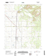 US Topo 7.5-minute map for Blair OK