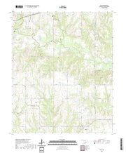 US Topo 7.5-minute map for Blue OK