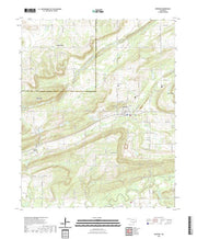 US Topo 7.5-minute map for Bokoshe OK