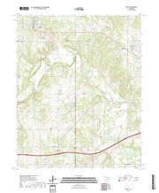 US Topo 7.5-minute map for Boley OK