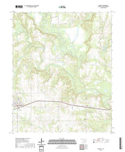 US Topo 7.5-minute map for Boswell OK