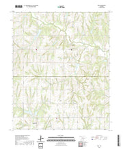 US Topo 7.5-minute map for Bray OK