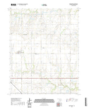 US Topo 7.5-minute map for Breckinridge OK