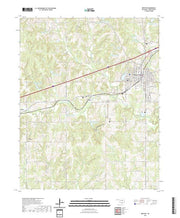 US Topo 7.5-minute map for Bristow OK