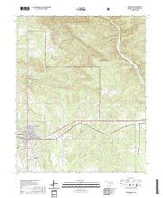 US Topo 7.5-minute map for Broken Bow OK