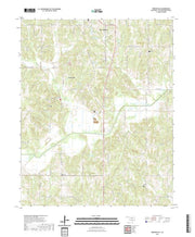 US Topo 7.5-minute map for Brooksville OK