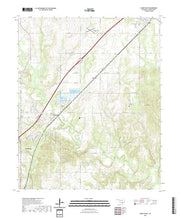 US Topo 7.5-minute map for Caddo South OK