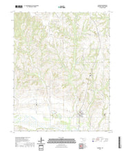 US Topo 7.5-minute map for Camargo OK