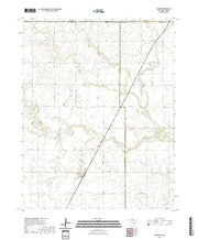 US Topo 7.5-minute map for Capron OKKS