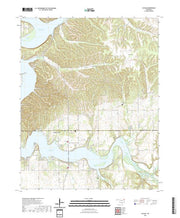 US Topo 7.5-minute map for Cayuga OK