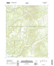 US Topo 7.5-minute map for Cedar Crest OK