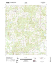 US Topo 7.5-minute map for Centrahoma OK