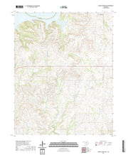 US Topo 7.5-minute map for Charley Creek East OK