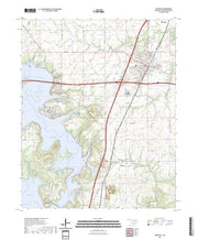 US Topo 7.5-minute map for Checotah OK