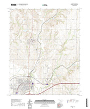 US Topo 7.5-minute map for Clinton OK