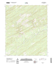 US Topo 7.5-minute map for Cloudy OK