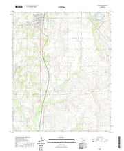 US Topo 7.5-minute map for Comanche OK