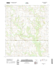 US Topo 7.5-minute map for Comanche SE OK