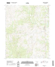 US Topo 7.5-minute map for Connerville OK