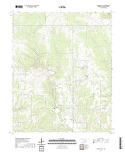 US Topo 7.5-minute map for Connerville SE OK