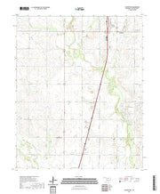 US Topo 7.5-minute map for Cookietown OK