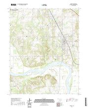 US Topo 7.5-minute map for Coweta OK