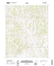 US Topo 7.5-minute map for Criner OK