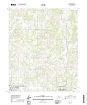 US Topo 7.5-minute map for Davis OK