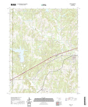 US Topo 7.5-minute map for Depew OK