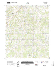 US Topo 7.5-minute map for Dibble OK