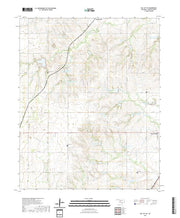 US Topo 7.5-minute map for Dill City SE OK