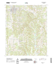 US Topo 7.5-minute map for Drumright OK