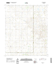 US Topo 7.5-minute map for Duke SW OK