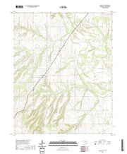 US Topo 7.5-minute map for Eagle City OK