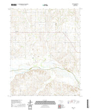 US Topo 7.5-minute map for Edith OK