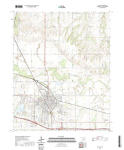 US Topo 7.5-minute map for El Reno OK