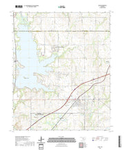 US Topo 7.5-minute map for Elgin OK