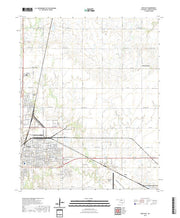 US Topo 7.5-minute map for Enid East OK