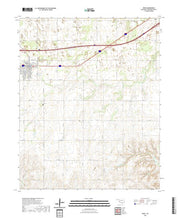 US Topo 7.5-minute map for Erick OK