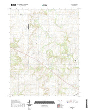 US Topo 7.5-minute map for Estella OK