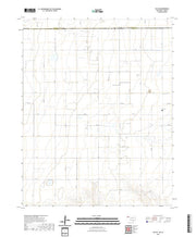 US Topo 7.5-minute map for Eva NE OKKS