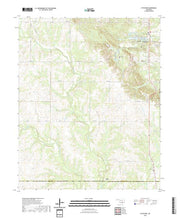 US Topo 7.5-minute map for Fittstown OK